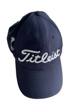 Titleist Golf Hat Blue White Embroidery Strap Adjustable 1911 Cap Palm Logo - $13.00