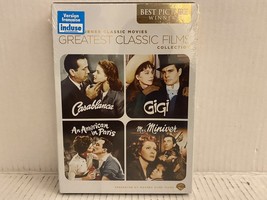 Tcm Greatest Classic Films Dvd Sealed Casablanca Miniver Gigi American In Paris - £13.23 GBP