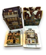 Dept. 56 Set of 2 Dickens Mini Village Cottages, Ornaments In Boxes Dedl... - $284.15 MXN
