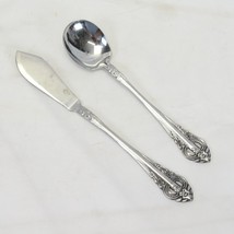 Orleans Silver ORL42 Butter Knife and Sugar Spoon Lot of 2 - £8.58 GBP