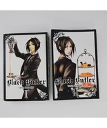 Black Butler Manga Paperback Books By Yana Toboso #1 and 2 English - £8.25 GBP