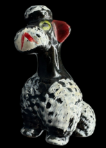Black Ceramic Poodle 3&quot; Porcelain Japan Ceramics Vintage Dog - $279.59 MXN