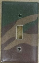 Camouflage Army fatigue Light Switch Cover Home decor Bedroom lighting G... - $10.49