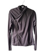Lululemon Bhakti Double Zip Black Yoga Activewear Jacket Size 10 - $39.60