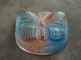 The House Glass UK paperweight butterfly shaped, multicolor, [2-PW] - £50.65 GBP
