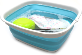 7.7L (2 Gallon) Collapsible Tub - Foldable Dish Tub - Portable Washing - £28.90 GBP