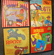 THE FLINTSTONES, ROCKY &amp; FRIENDS,HOWDY DOODY (VINTAGE 50.S,60,S 45 RECOR... - $1,849.53 MXN