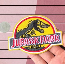 VINTAGE 90;&#39;s Animal Dinosaur Patch Iron on Embroidered For Clothes Jean... - £14.34 GBP