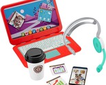 Fisher-Price My Home Office, pretend work station 8-piece play set for p... - £49.56 GBP