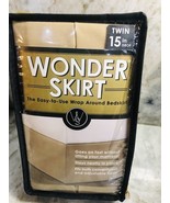ShipN24hours.New-Bed Bath &amp;  BeyondTwin 15” Drop Wonder Skirt:Easy Way T... - $815.25 MXN