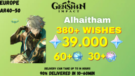 Genshin Impact | Alhaitham, 39000 GEMS, 380+ WISHES | EUROPE-show origin... - £29.17 GBP