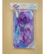 Purple & Blue Native Butterfly Hard Case for Apple iPhone XS Max - Hybrid USA - $4.48