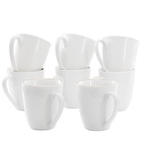 Gibson Home Ogalla 8 Piece 12 Ounce Gold Banded Fine Ceramic Mug Set - $90.42 CAD
