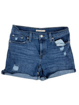 Levis Mid Length Rolled Cuff Shorts Shorts size 6 W 28 - £15.78 GBP