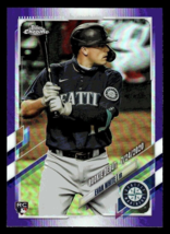 2021 Topps Chrome Purple Refractor #USC46 Evan White RC Rookie Card ⚾ - £0.70 GBP