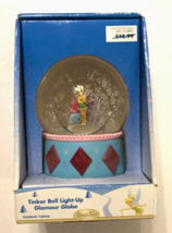 $19.99 Disney Tinker Bell Glamour Snow Globe Light-Up Brass Key Target New - £18.67 GBP