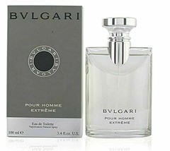 Bvlgari Extreme Pour Homme by Bulgari Eau de Toilette Spray 3.4 oz 100 ml SEALED - £102.73 GBP