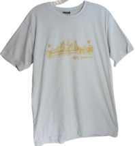Angkor Wat Cambodia Embroidered Mens Large 10-12 T-Shirt Starter Gray Gold - $7.87 Angkor Wat Cambodia Embroidered Mens Large 10-12 T-Shirt Starter Gray Gold - $7.87