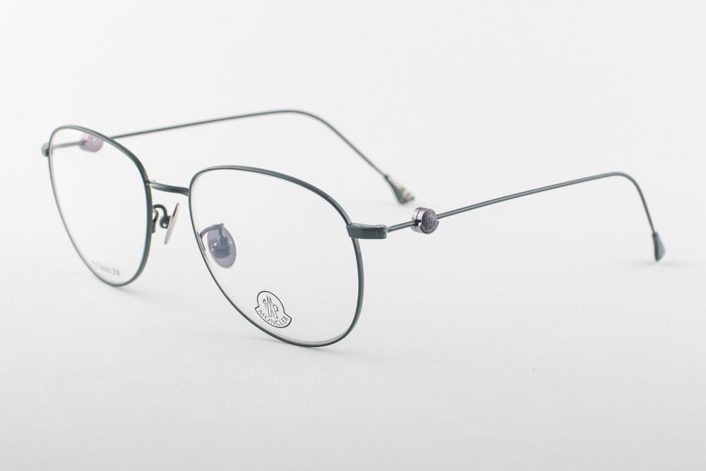 MONCLER MC004-V04 Green Eyeglasses Titanium MC 004-V04
