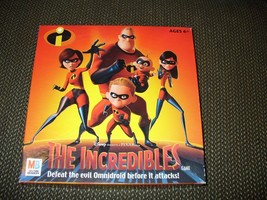 Vintage Disney The Incredibles Board Game by Milton Bradley 2004 - $11.88