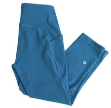 Lululemon Fast Free High Rise Tight Turquoise Leggings Size 6 - £23.08 GBP