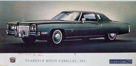 1971 Cadillac Eldorado Coupe Vintage Color FOLD-OVER Note - Usa - Beautiful !! - £6.82 GBP