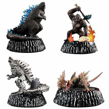 Godzilla HG D+ Mini Figure Collection Set of 4 King Kong Mechagodzilla - £44.75 GBP