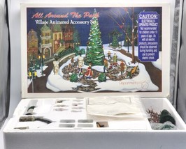 Dept 56 All Around The Park Village Animated Accessory Set Tested Original Box  - £56.92 GBP