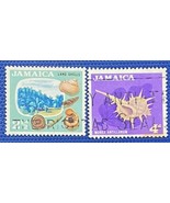 ZAYIX - 1964 - Jamaica- # 220, 222 - Used - Marine Life - Shells - £1.12 GBP