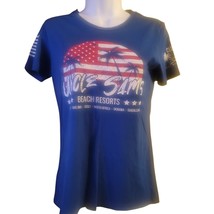 Grunt Style Women&#39;s Medium Tshirt Uncle Sams Beach Resorts. Crew Neck NWOT - $12.85