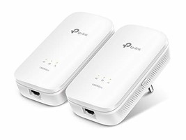 TP-Link AV1200 Powerline Ethernet Adapter - Gigabit Port, Plug&amp;Play, Power Savin - £51.79 GBP