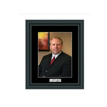 Wall Engrave Photo Frame 8x10 Picture Plaque Graduation Executive Employee Award - £86.50 GBP