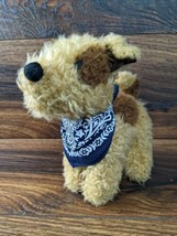 Old Navy Plush Puppy DogYellow Blue Bandana Stuffed Animal Soft Toy 2001... - £9.68 GBP