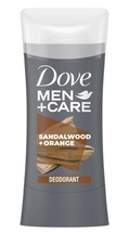 Dove Men+Care 48 Hour Deodorant Stick, Sandalwood Orange, Aluminum Free, 2.6 Oz. - £7.95 GBP