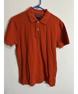 Polo Jeans Company Ralph Lauren Men’s Orange Short Sleeve Polo Shirt Size M - €13,63 EUR