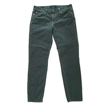 Lucky Brand Sofia Skinny Gray Corduroy Jeans Womens Size 12/31 Casual - £17.25 GBP