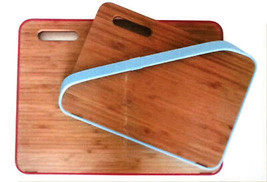 Cutting Board  2Pc. Bamboo Cutting Boards Kitchen Dining Buffet Catering - £32.04 GBP