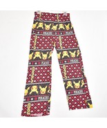 Pokemon Pajama Pants Pikachu 025 Size Small - $15.27 CAD