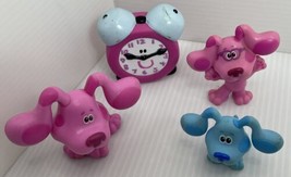 Vintage Blues Clues ~ Tickety Tock Clock 1998 Viacom 2&quot; Tyco Loose PVC ... - £9.72 GBP