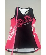 Zoot Triathlon Tank Kona Hawaii Womens Sz M Hot Pink &amp; Black Built In Sh... - £23.10 GBP