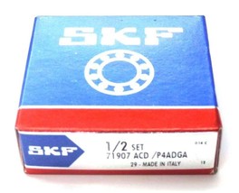 Nib Skf 71907 Acd /P4ADGA Super Precision Bearings 1/2 Set, 71907ACDP4ADGA - £118.19 GBP