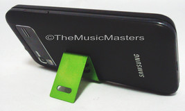 Micro Mini Cell Phone Smartphone Display Stand Holder Cradle &quot;Mean Smile&quot; Green - £5.14 GBP