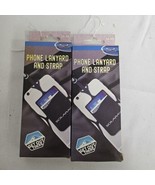 Solaray Black Cell Phone Lanyard And Strap With ID Pocket Lot Of 2 New - €8,49 EUR