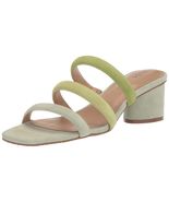NYDJ Giacomo Block Heel Dress Sandal Suede Pale Green Size 8 - $65.95 CAD