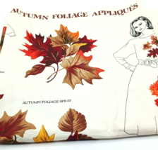 V.I.P. Print Cranston Print Works &quot;Autumn Foliage&quot; Appliques 1 Yard - £6.23 GBP