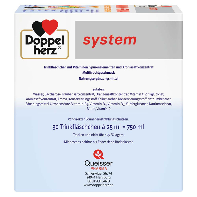 Doppelherz Immun Aronia system ampoules 30 pcs - $99.00