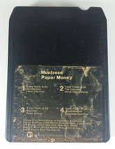 Montrose Paper Money 8 Track Tape Cartridge Vintage Warner Bros 1974 Untested - £3.95 GBP