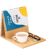 Wooden Book Holder Stand for Page Rest Nook Reading Valet with Coffee Mu... - €30,99 EUR
