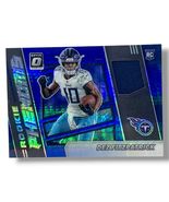 Dez Fitzpatrick Rookie Blue Prizm Patch 2021 Donruss Optic Football #RPH-36 - $3.31