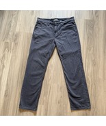 Carbon 2 Cobalt Men&#39;s Gray Jeans Size 36x32 Straight 5 Pocket 100% Cotto... - $48.59 CAD